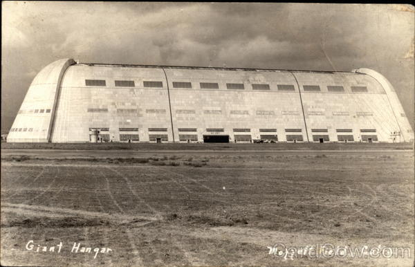 Giant Hangar, Moffett Field Sunnyvale California