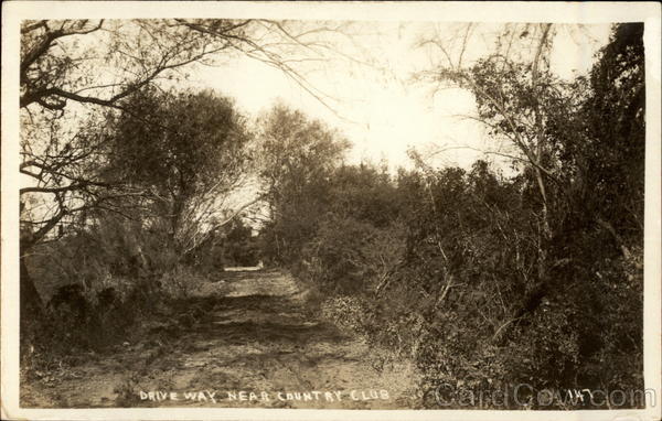Drive Way Near Country Club Brownsville Texas