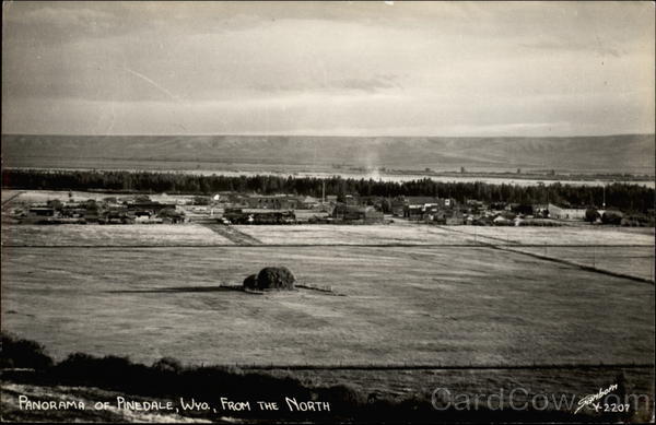 Panorama from the North Pinedale Wyoming