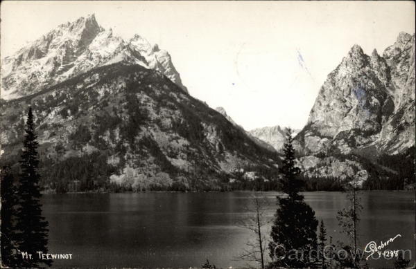 Mt. Teewinot Wyoming