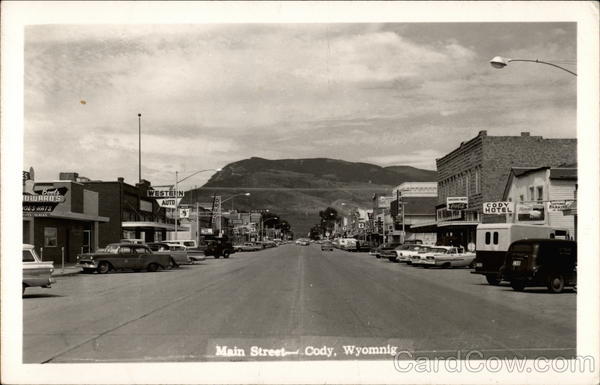 Main Street Cody Wyoming