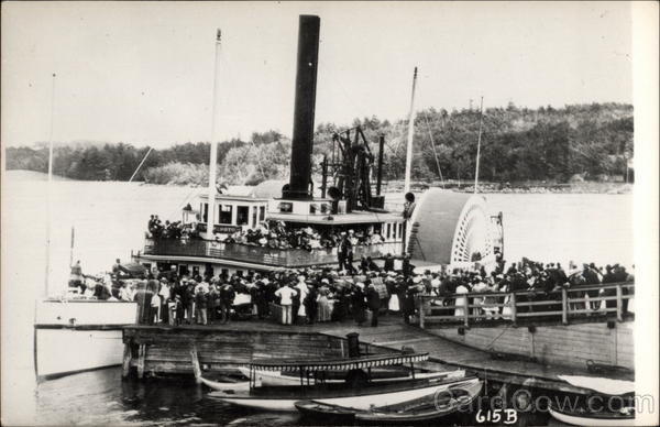 People Standing in Line for a Boat Riverboats
