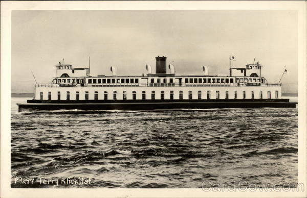 Ferry Klickitat on the water Ferries
