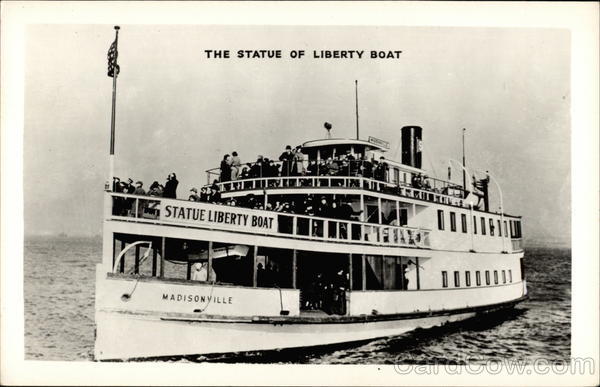 The Statue Of Liberty Boat Steamers