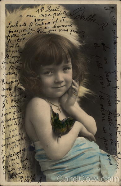 Little Girl with a Bird Girls
