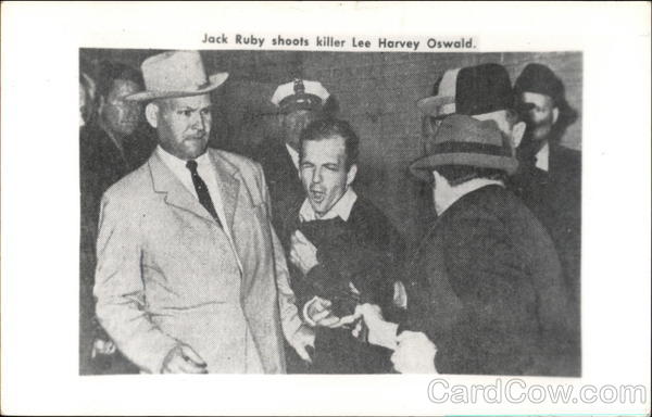 Jack Ruby Shoots Killer Lee Harvey Oswald Men