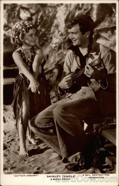 Captain January with Shirley Temple & Buddy Epsen