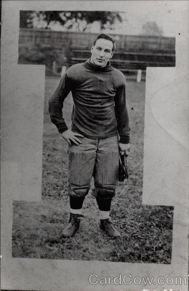 Charles Peck Hazard 1908-1909 Football