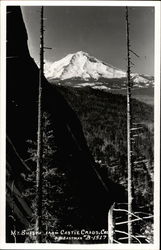 Mt. Shasta from Castle Crags Castella, CA Postcard Postcard