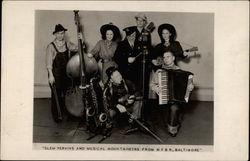 Clem Perkins and Musical Mountaineers from WFBR, Baltimore Postcard