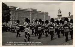 Buckingham Palace and Changing of the Guard London, England Postcard Postcard