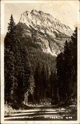 Mt. Oberlin Scenic, MT Postcard Postcard