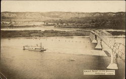 Eagle Point High Bridge Dubuque, IA Postcard Postcard