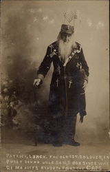 Patriotic Patrick Lynch, the oldest soldier in Puget Sound Postcard