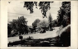Road Scene Postcard
