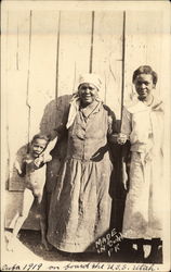 Cuban Family Women Postcard Postcard