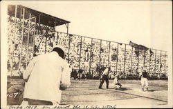 Cuban Baseball Game 1919 Postcard Postcard