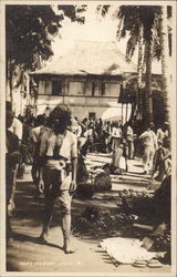 Moro Market Jolo Postcard