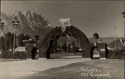 Festplatz Garmisch, Germany Postcard Postcard