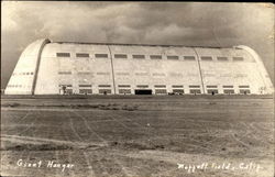 Giant Hangar, Moffett Field Postcard