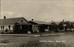 Residence Section Postcard