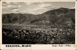 The City of Kellogg, Idaho Postcard