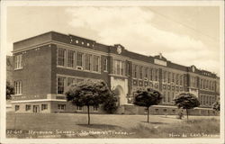 Heyburn School Saint Maries, ID Postcard 