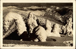 Winter in North Idaho's Cabinet Range Postcard Postcard