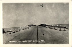 Causeway Approach Port Lavaca, TX Postcard Postcard