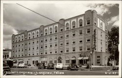 Hotel Longview Texas Postcard Postcard