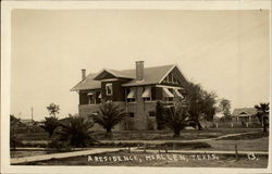 A Residence McAllen, TX Postcard Postcard