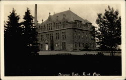 Science Hall, University of Wyoming Postcard