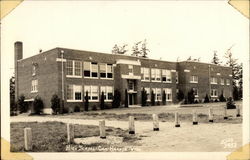 High School Oak Harbor, WA Postcard Postcard