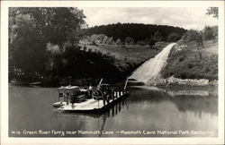 Green River Ferry Near Mammoth Cave Postcard