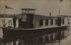 Paddle Wheeler " Julia C " Postcard