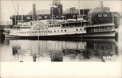 Steamer " Richard Borden " Steamers Postcard Postcard