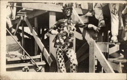 Neptune party crossing the equator Postcard