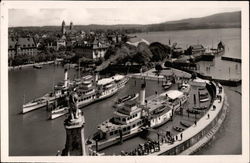 Lindau im Bodensee - Hafen Postcard