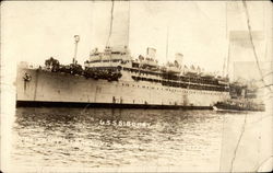 U. S. S. Siboney Navy Postcard Postcard
