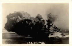 The USS New York Ship Postcard