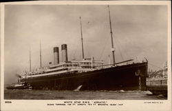 White Star RMS "Adriatic" Steamers Postcard Postcard