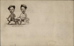 Off for Coney Island Postcard