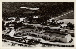 Air View of Marine Studios on Fla. A1A Postcard