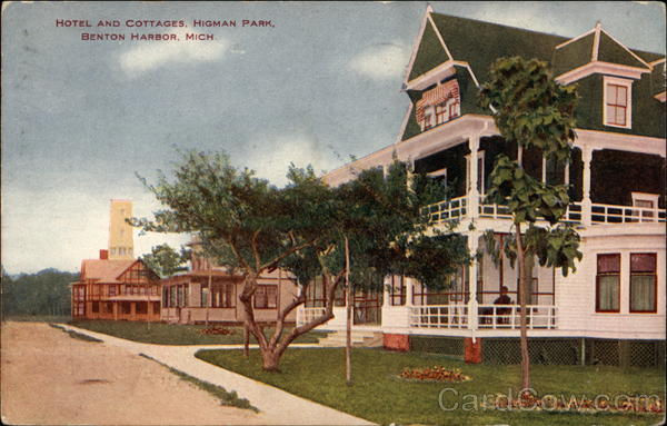 Hotel and Cottages, Higman Park Benton Harbor Michigan