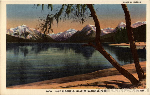 Lake McDonald Glacier National Park Montana