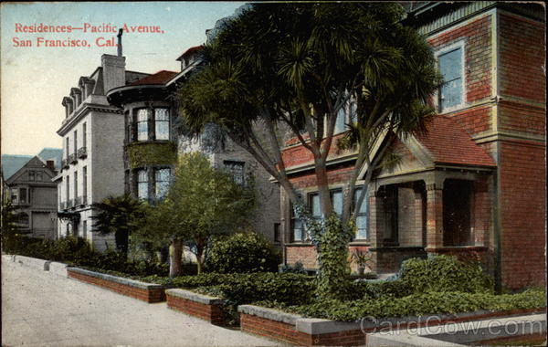 Residencees-Pacific Avenue San Francisco California