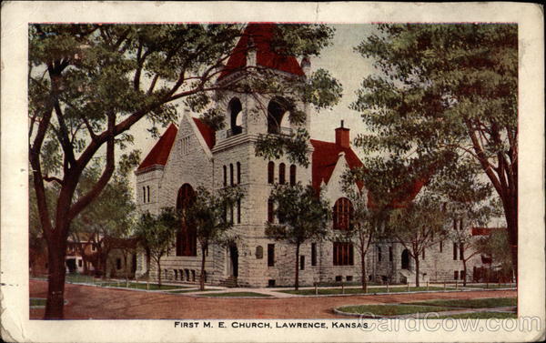 First M.E. Church Lawrence Kansas