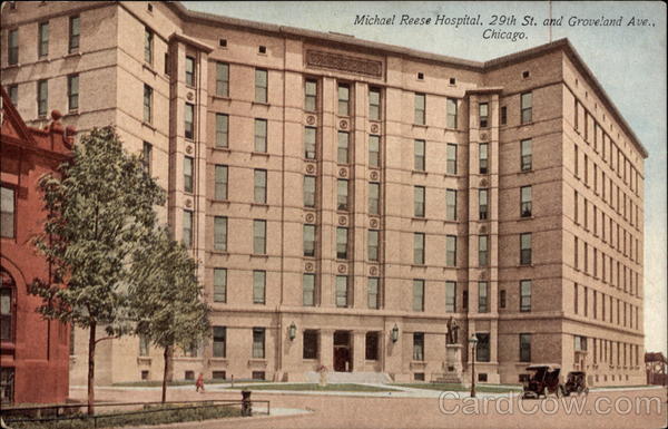 Michael Reese Hospital, 29th St. and Groveland Ave Chicago Illinois