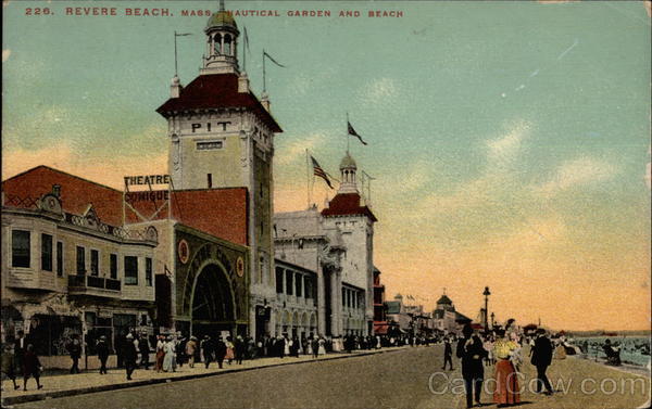 Nautical Garden and Beach Revere Beach Massachusetts
