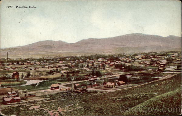 View of Pocatello, Idaho